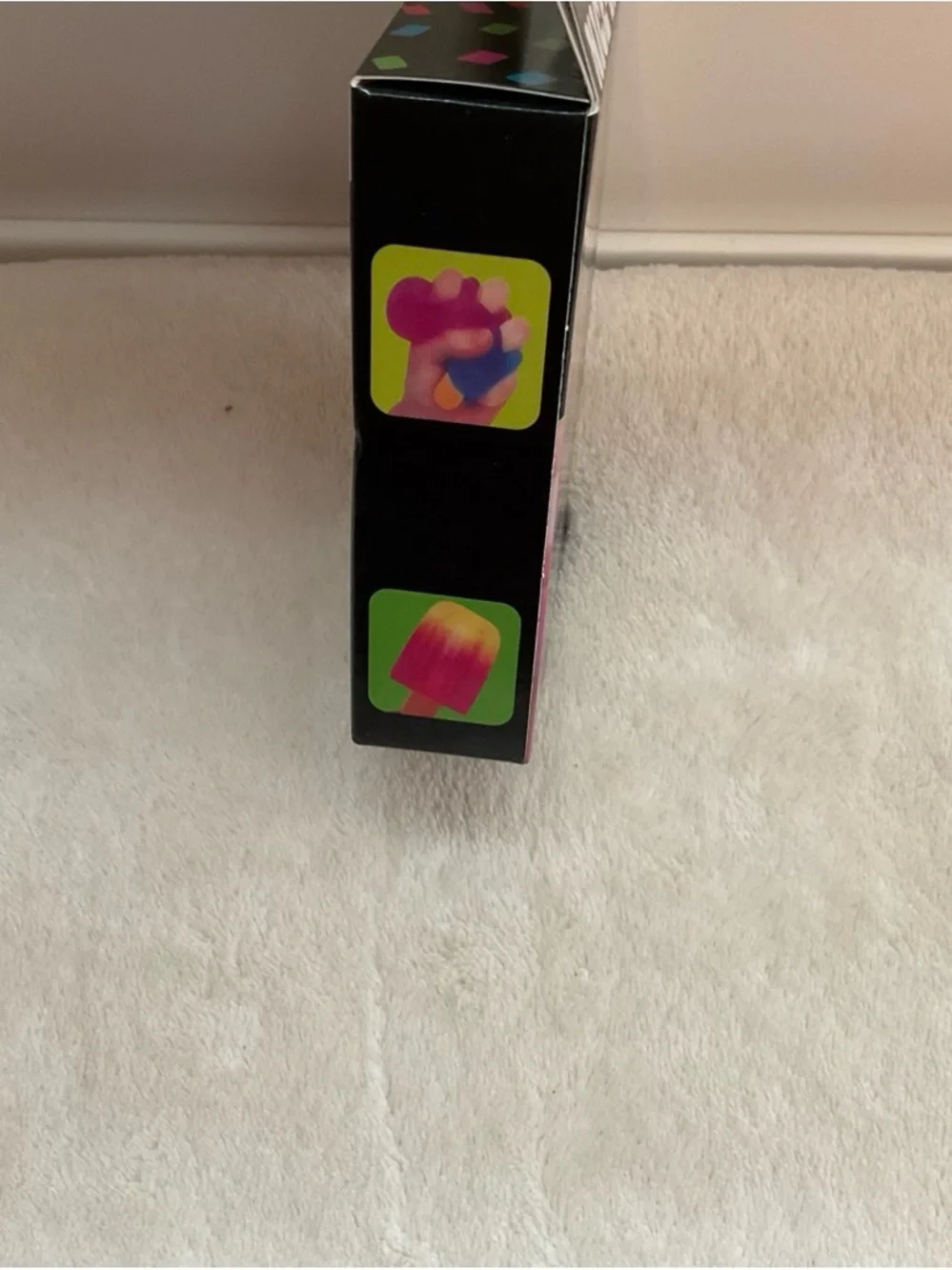 Kids' Pink & Purple Popsicle Squishy Toy -